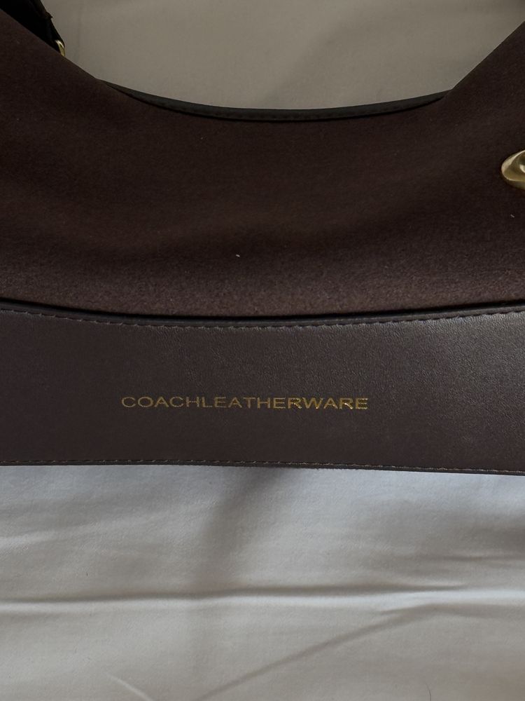 Сумка Coach коричнева