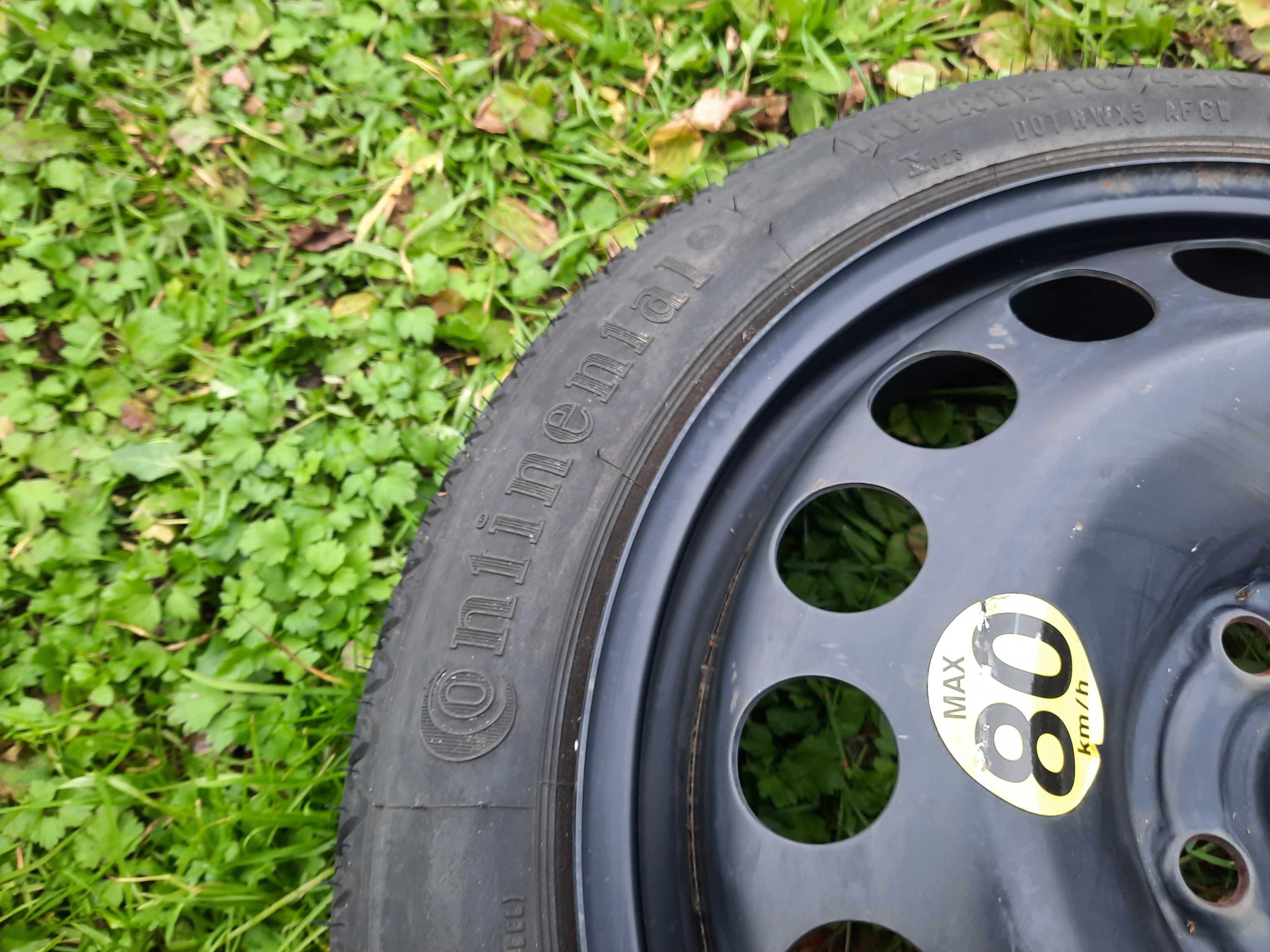 Koło dojazdowe zapasowe opel saab 115/70/16 r16