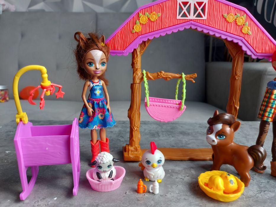 Farma żłobek enchantimals, dodatkowe figurki