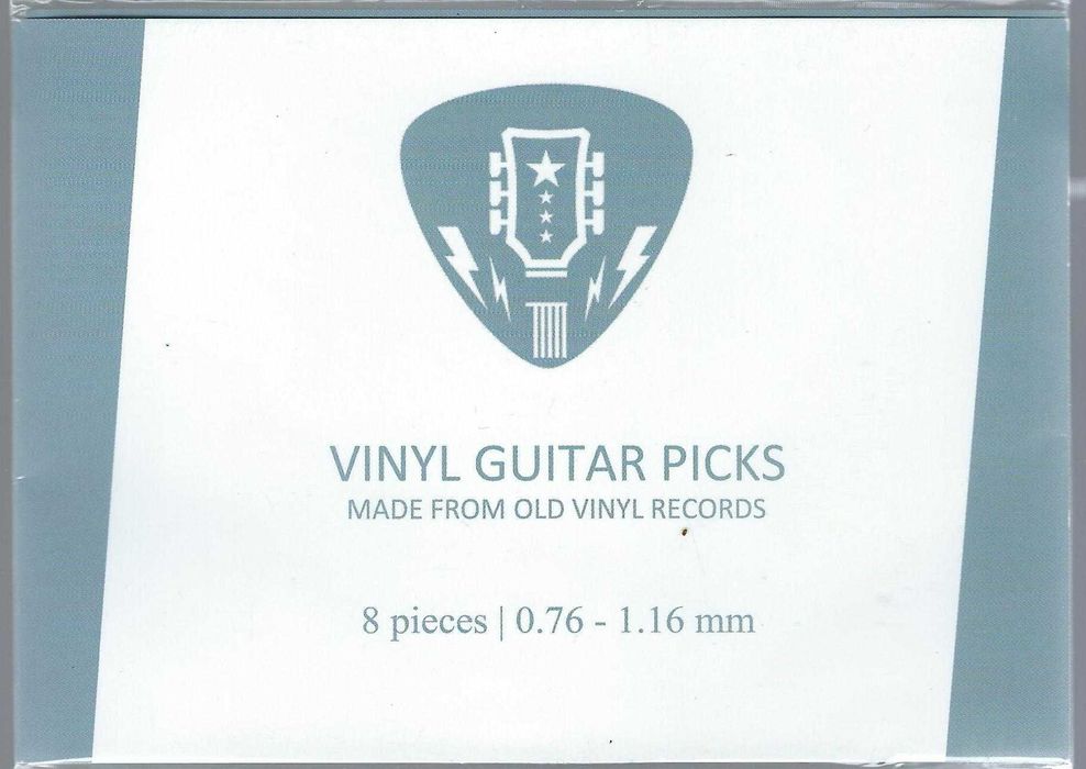 Winylowe kostki do gry na gitarze 8 sztuk (EVEAR B.V.)