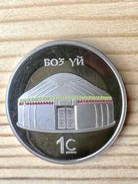 Монета 1 сом, 2018
Юрта Киргизстан