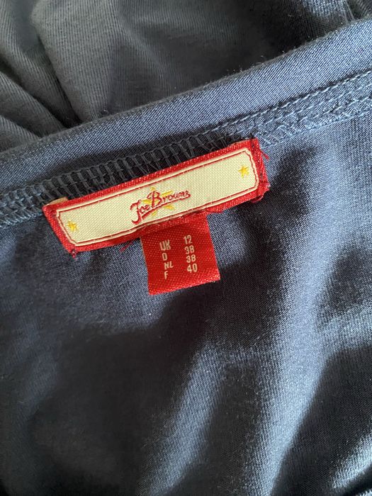 Granatowa sukienka z wiskozh Joe Browns boho art M/L