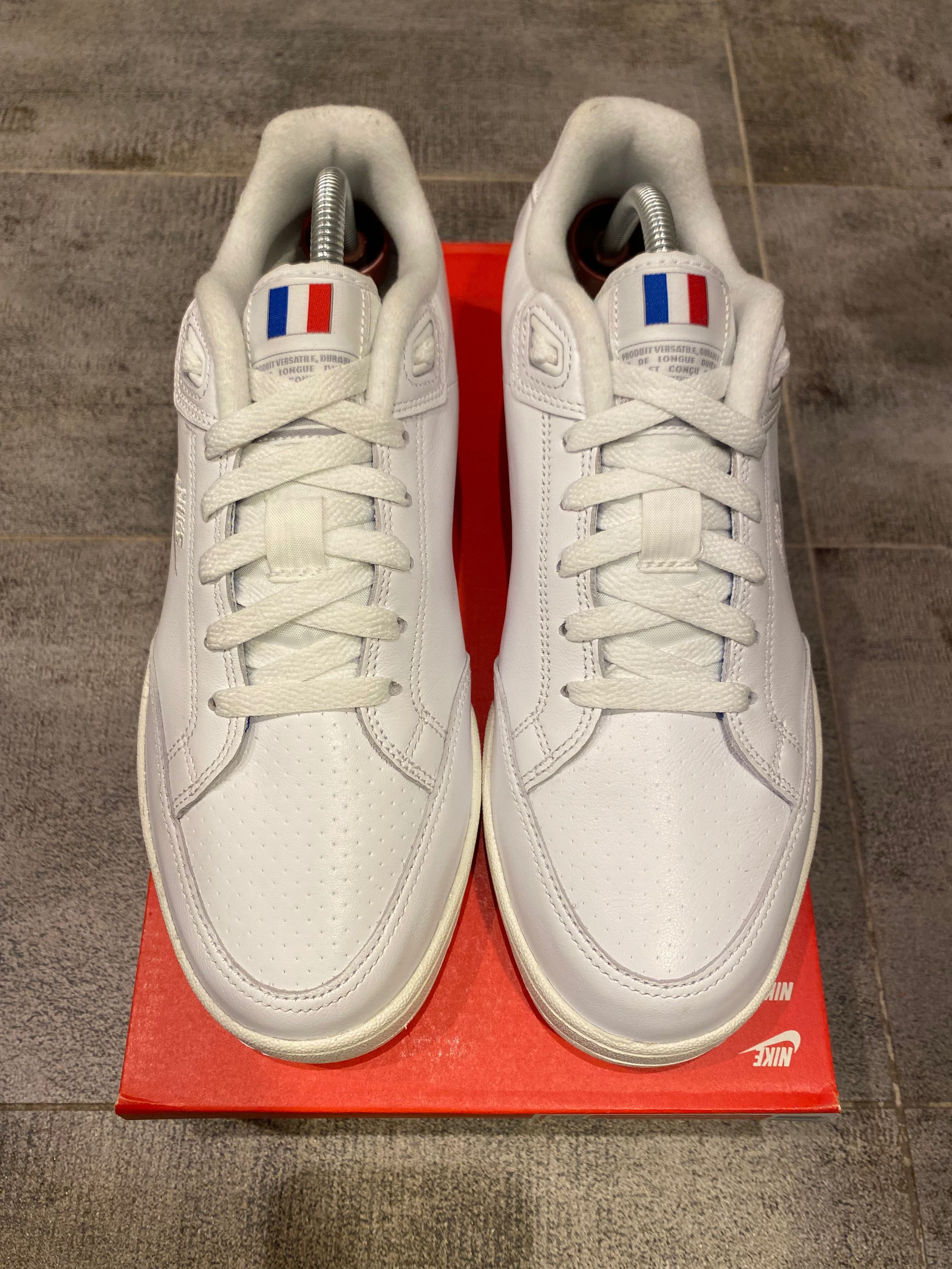 NOWE W PUDEŁKU Nike Grandstand 42,5 r 27,5 cm buty adidasy białe skòra