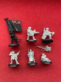 Warhammer imperial Cadian command squad