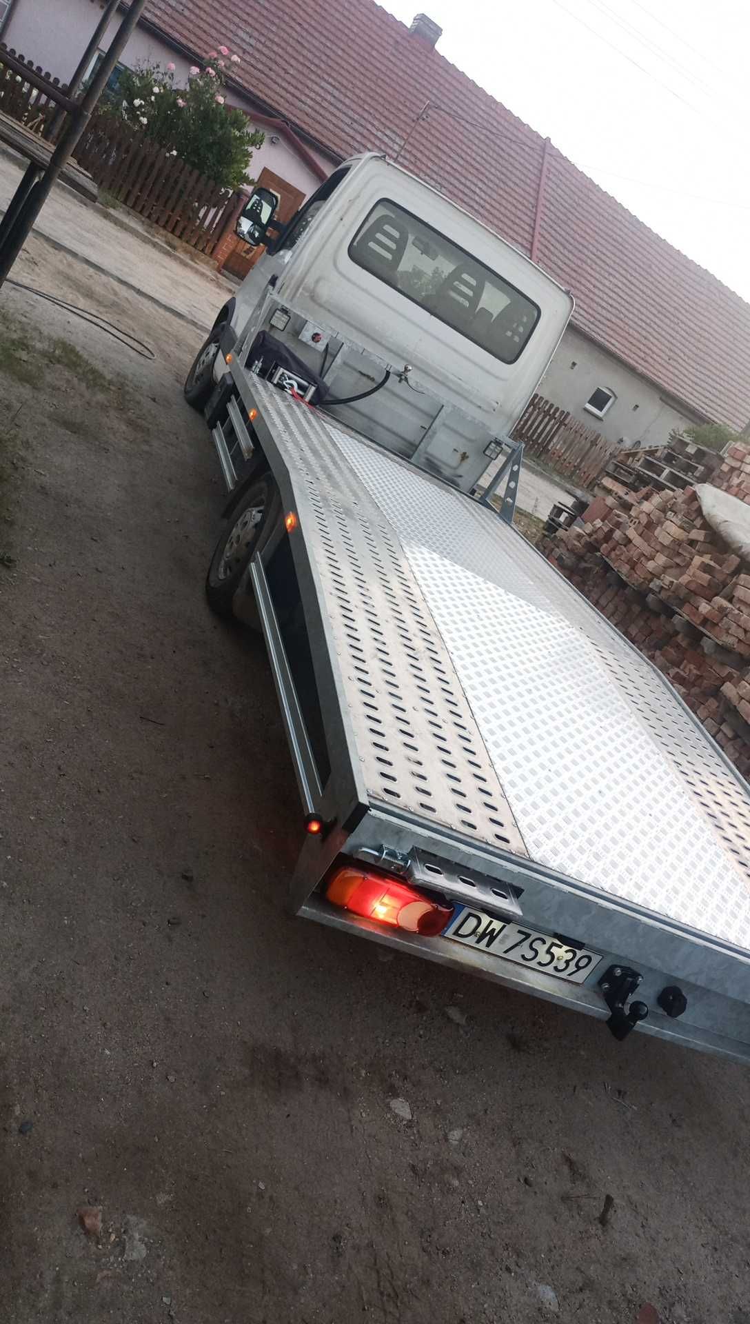 Platforma alu aluminiowa zabudowa podjazdy laweta ducato boxer jumper