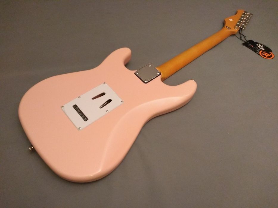 Gitara elektryczna Harley Benton ST-62 Shell Pink typ Stratocaster