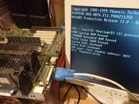 Plyta dual CPU z ISA, N440BX,  retro, p3 500mhz
