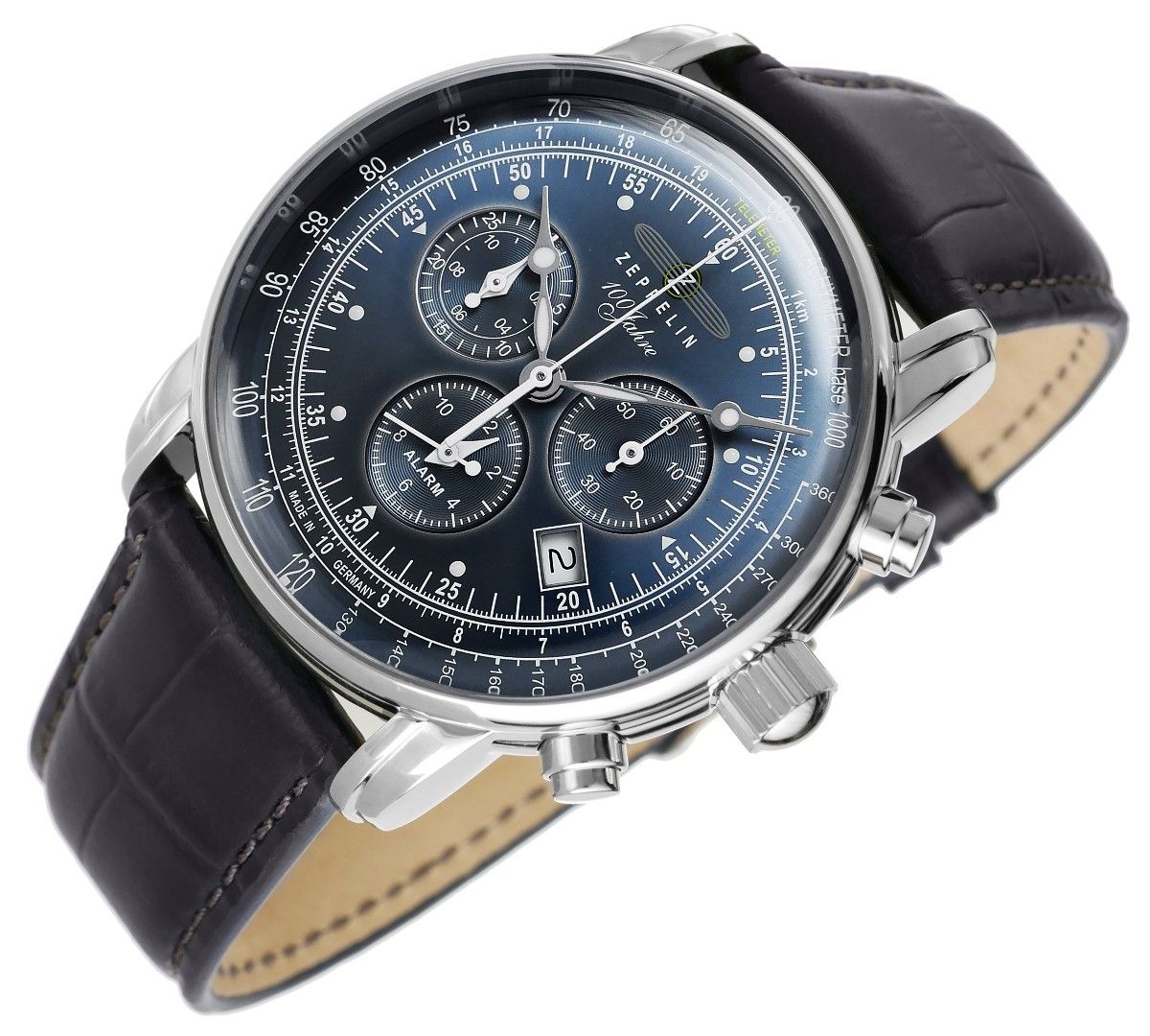 zegarek męski zeppelin 100 yahre 7680-3 + box