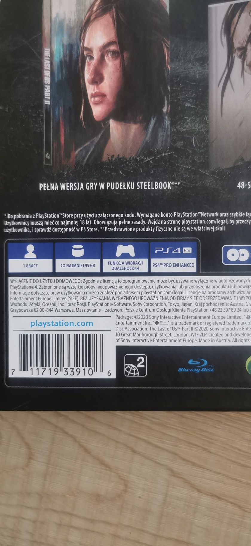 The Last of Us 2 PS4 steelbook