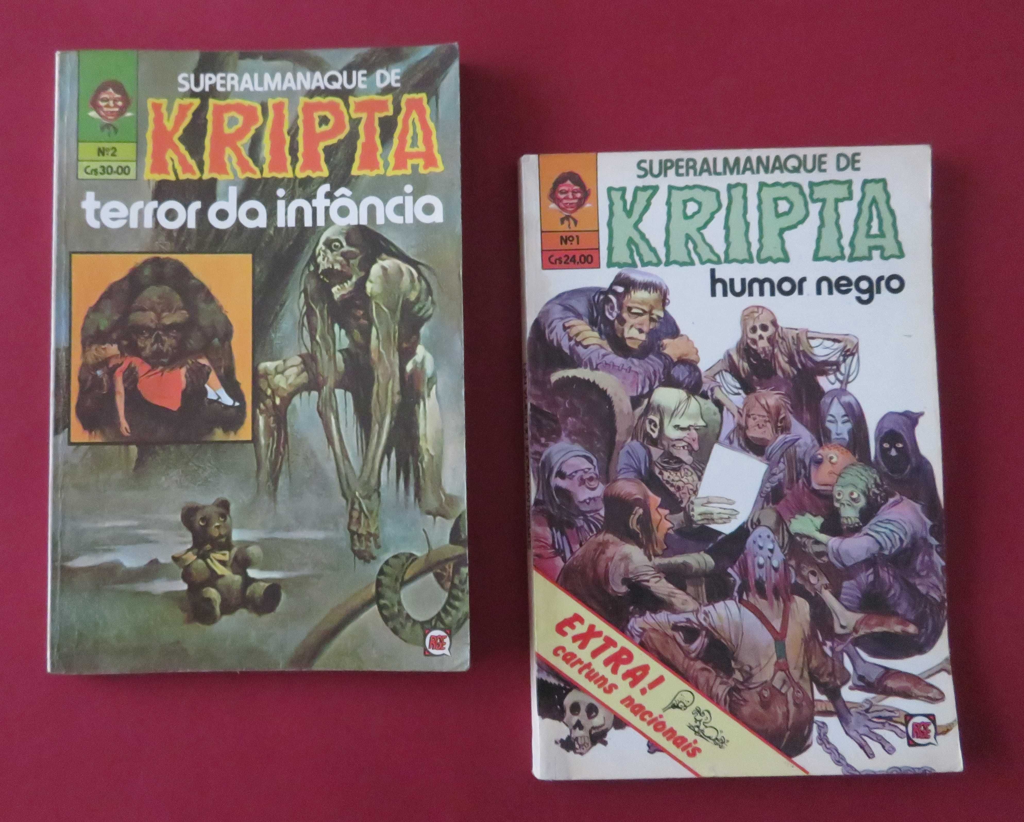 BD - SuperAlmanaque KRIPTA - (Nºs 1 e 2 / Série completa)  RAROS