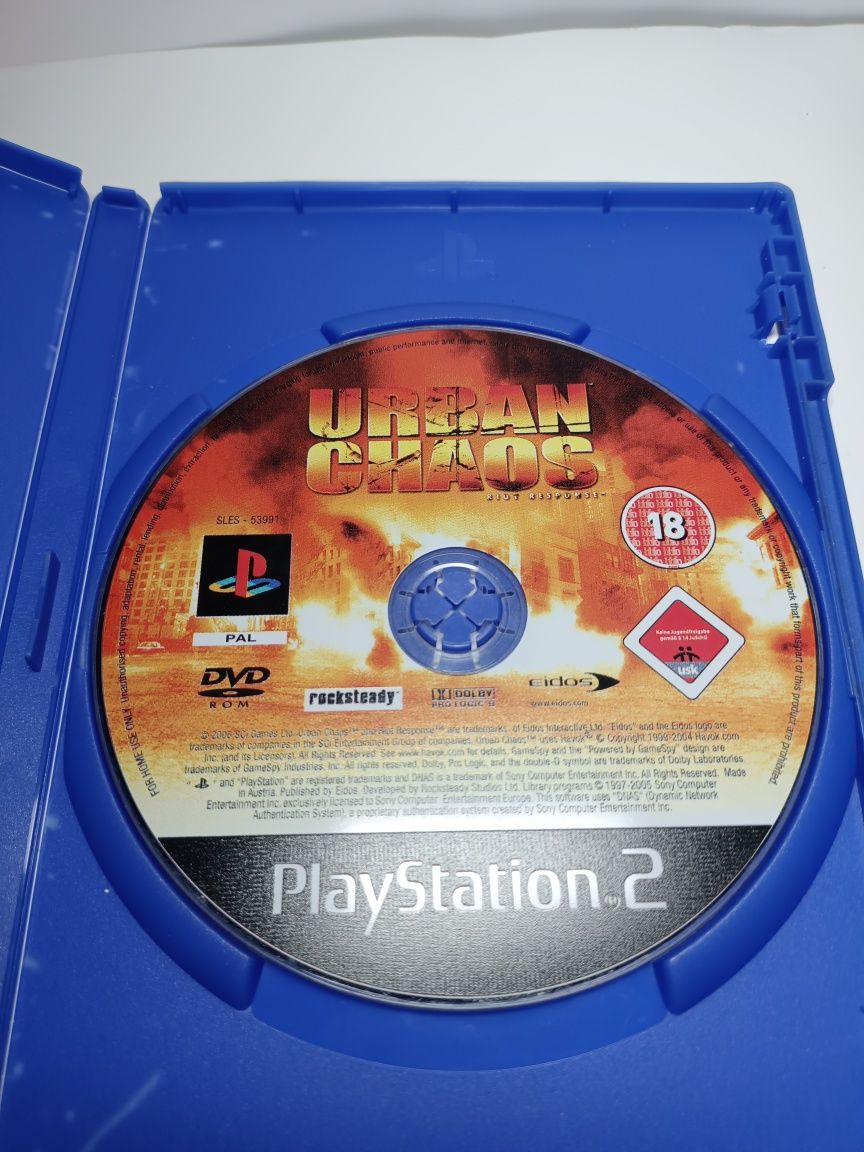 Urban Chaos Riot Responce PlayStation 2 ps2