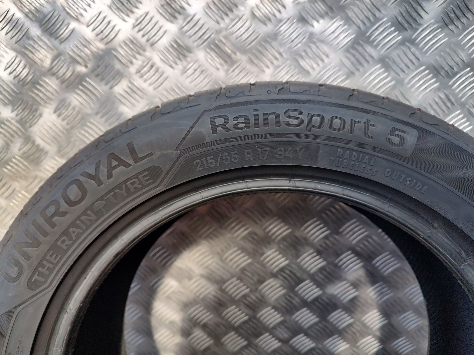 215/55/17Uniroyal Rainsport 5 2023r.!