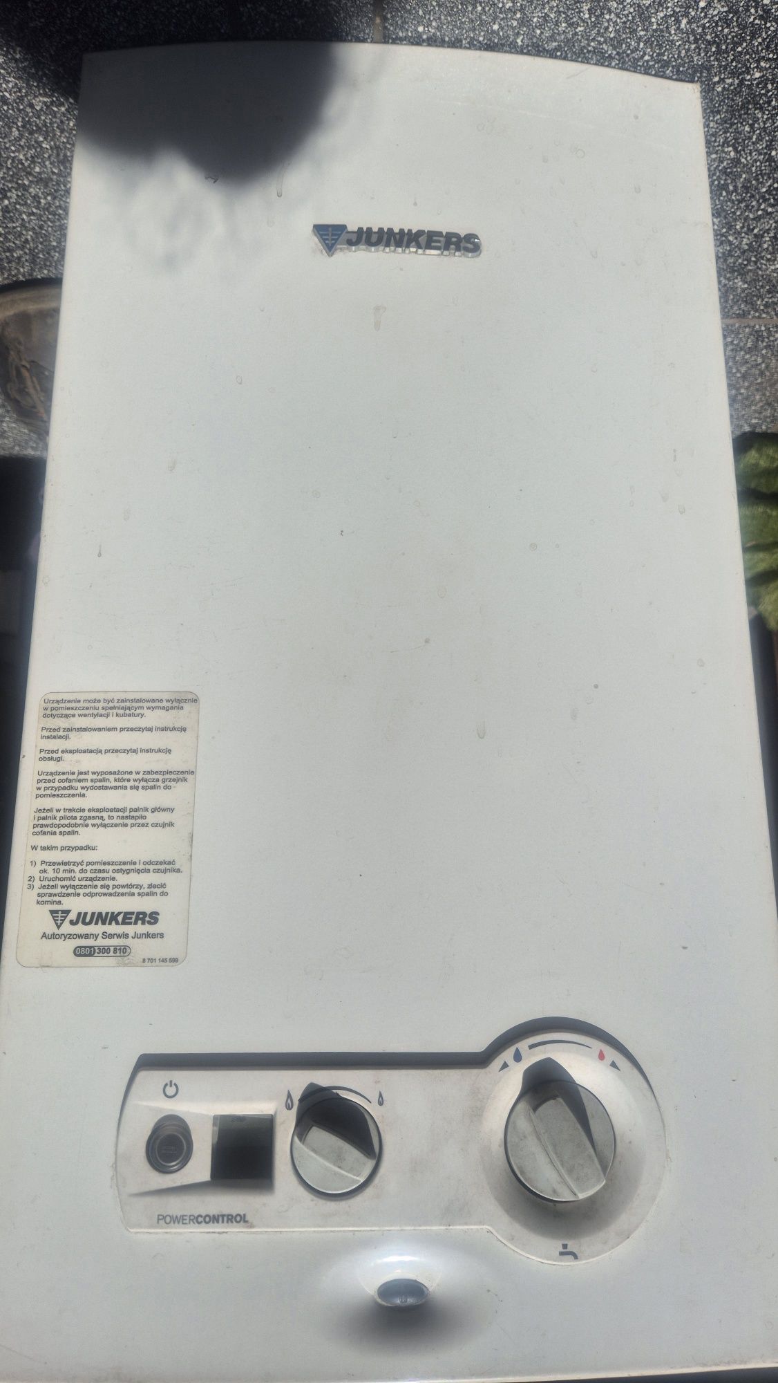 Piecyk gazowy Junkers WRDP 11-2 B 23