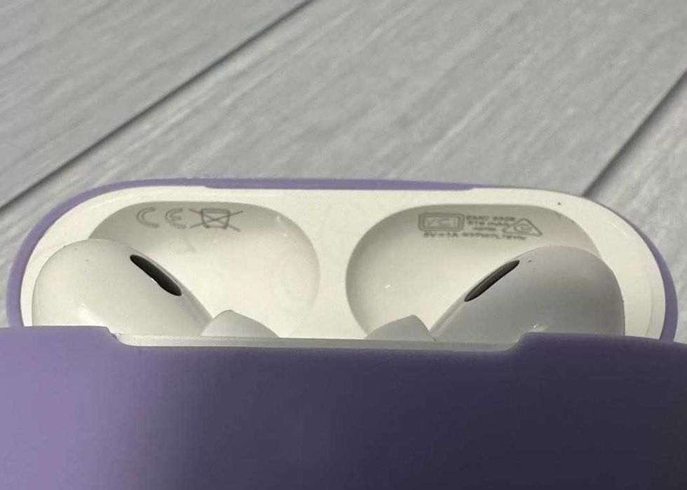 Беспроводные АірПодс Pro 2 Airoha 1в1 без шумоподавления + чехол