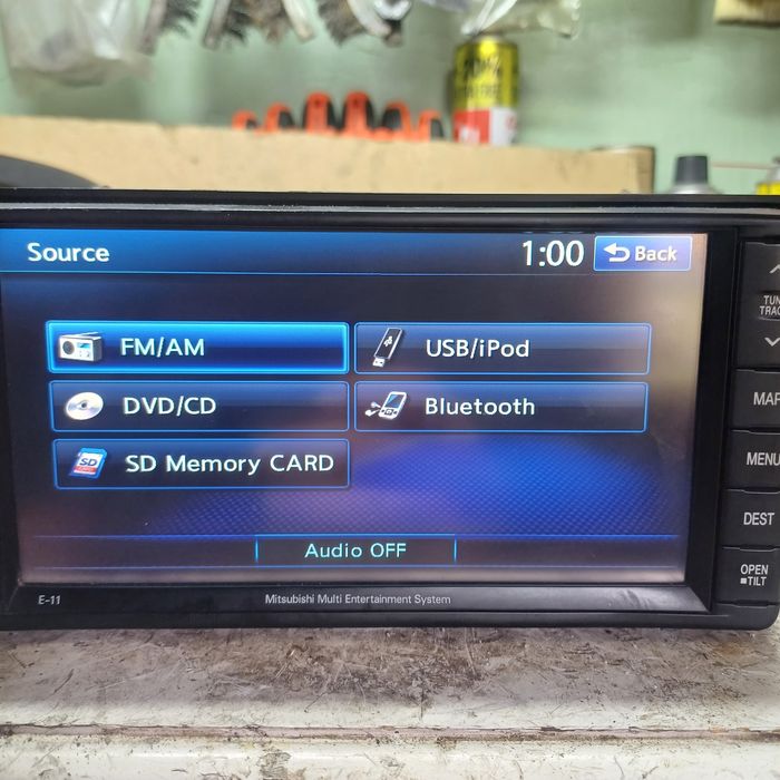 mitsubishi space star автомагнітола магнітола магнітофон