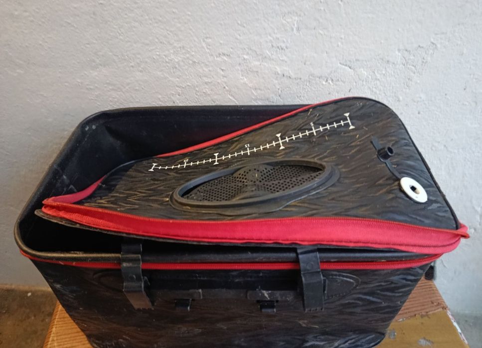 saco com bolso lateral para oxigenador