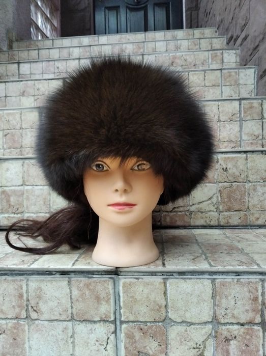 Sprzedam czapka, papacha, pilotka z lisa, lis, lisy, skóry, skóra