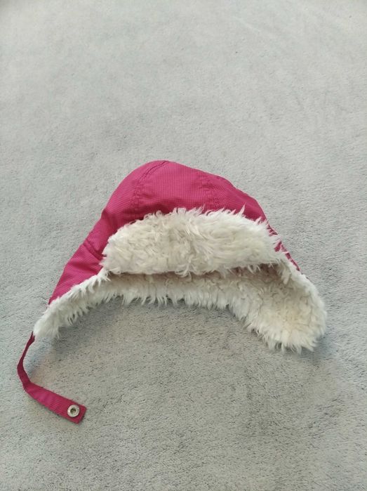 Czapka zimowa uszanka, uszatka H&M roz 86 na 12 - 18 mies.
