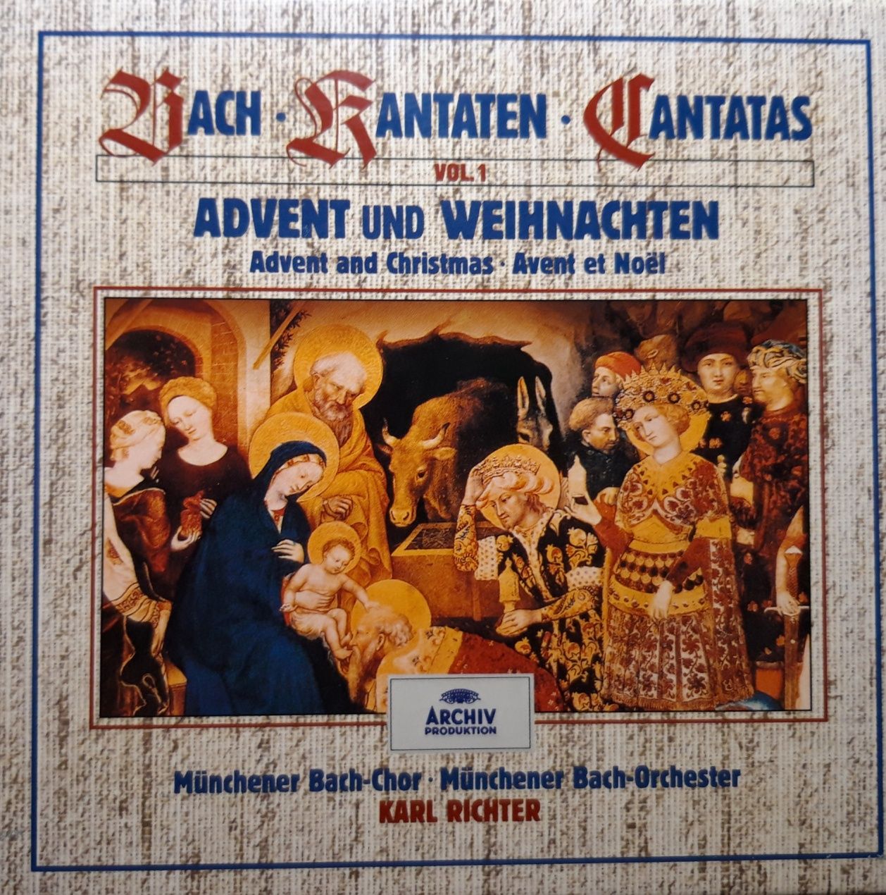 Bach (Karl Richter) - Advent And Christmas (4xCD, 1992?)