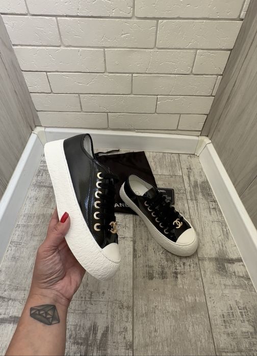 Кеды кроссовки chanel шанель
