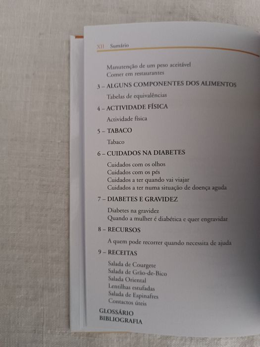 Livro "Conselhos para Diabéticos"