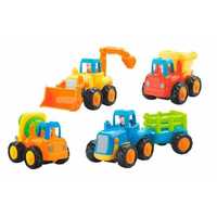 Машинка Limo Toy Трактор, Экскаватор, Бетономешалка, грузовик 326