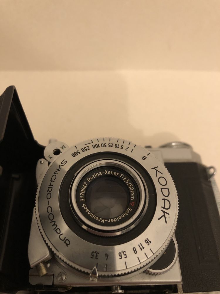 Kodak Retina IA a funcionar