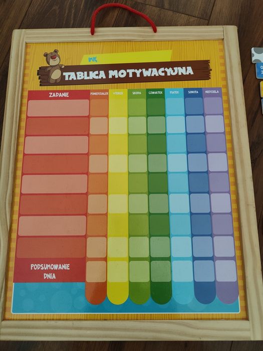 Tablica motywacyjna na magnes