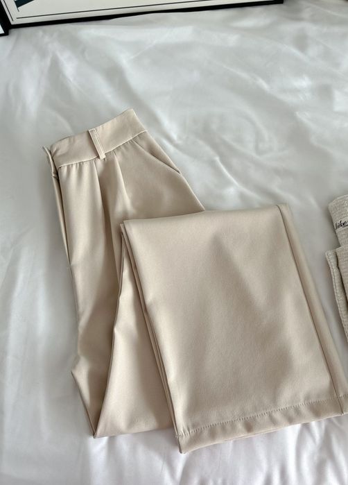 Штани класичні бежеві