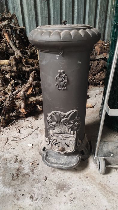 Salamandra / aquecedor a lenha vintage