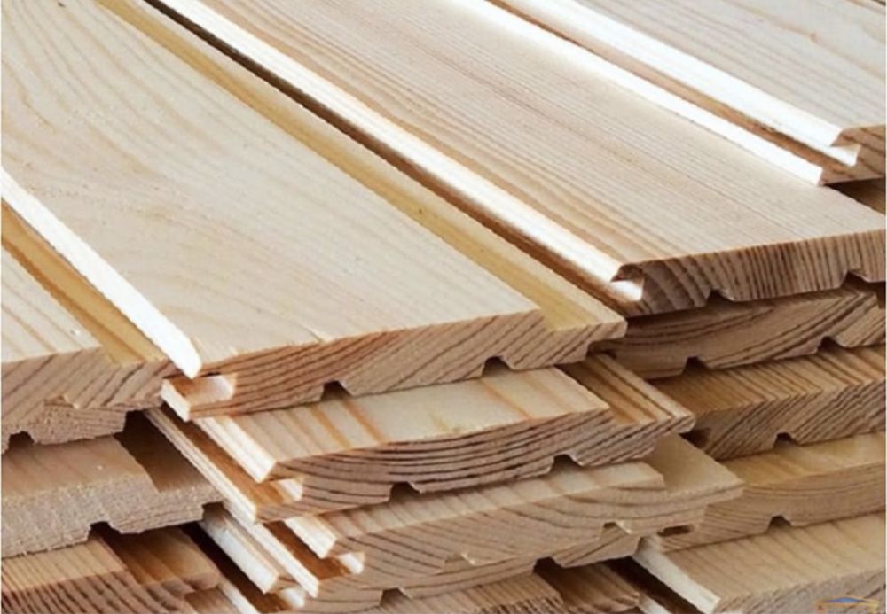 Вагонка деревʼяна,імітація бруса, терасна дошка, планкен,