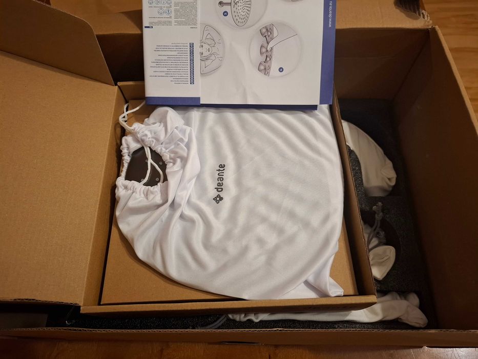 Deante Zestaw prysznicowy Silia titanium podtynkowy - NQS D9YK