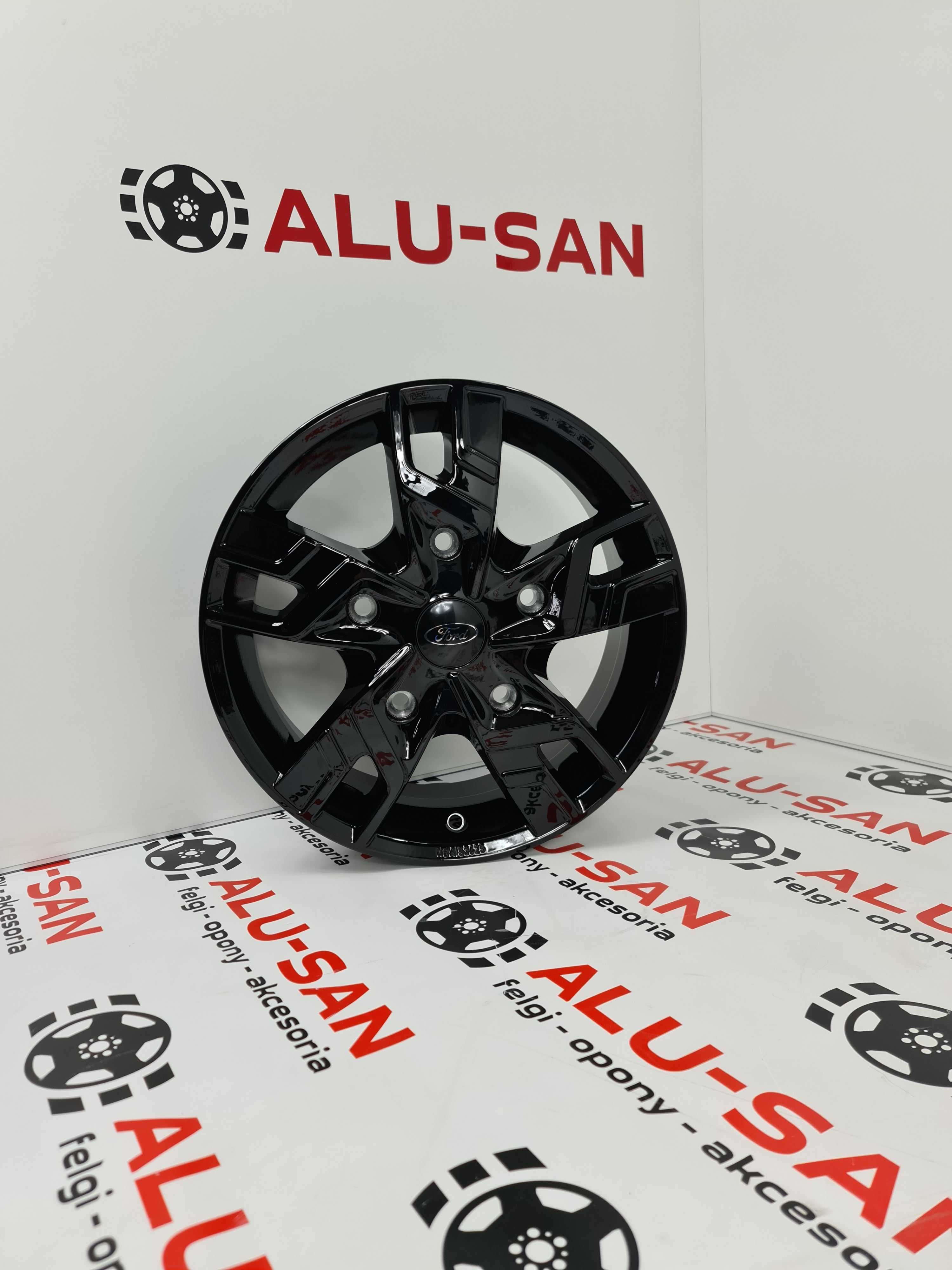 NOWE alufelgi FORD 16" 5x160 Tourneo CUSTOM Transit Custom CZARNY