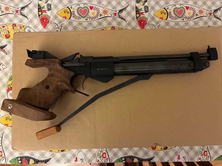 Pistola ar comprimido Baikal MP46-M chumbo 4.5mm