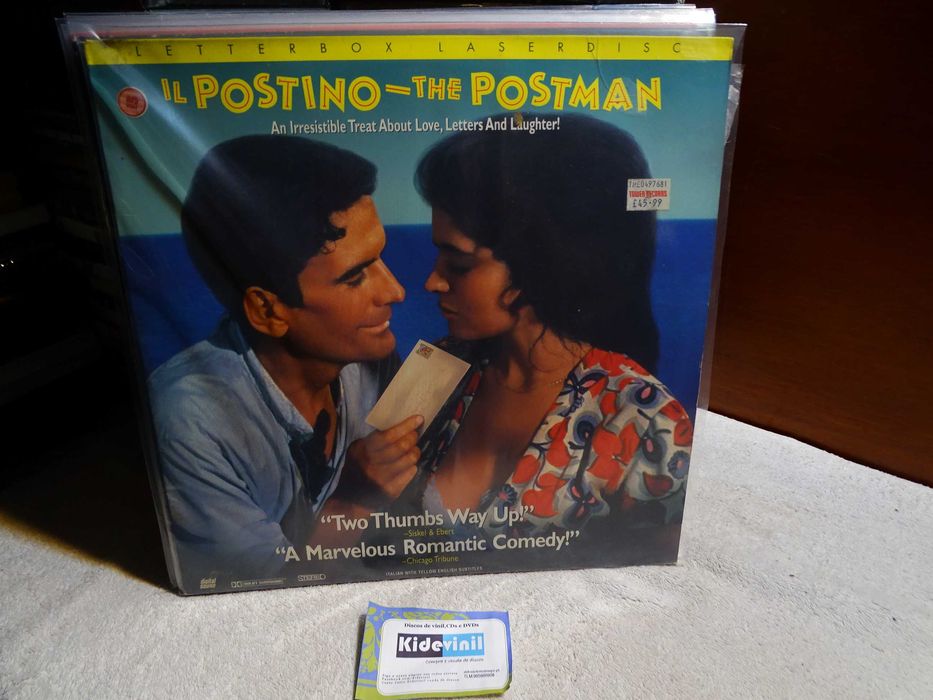 LaserDisc-Conjunto de 8 filmes em bom estado