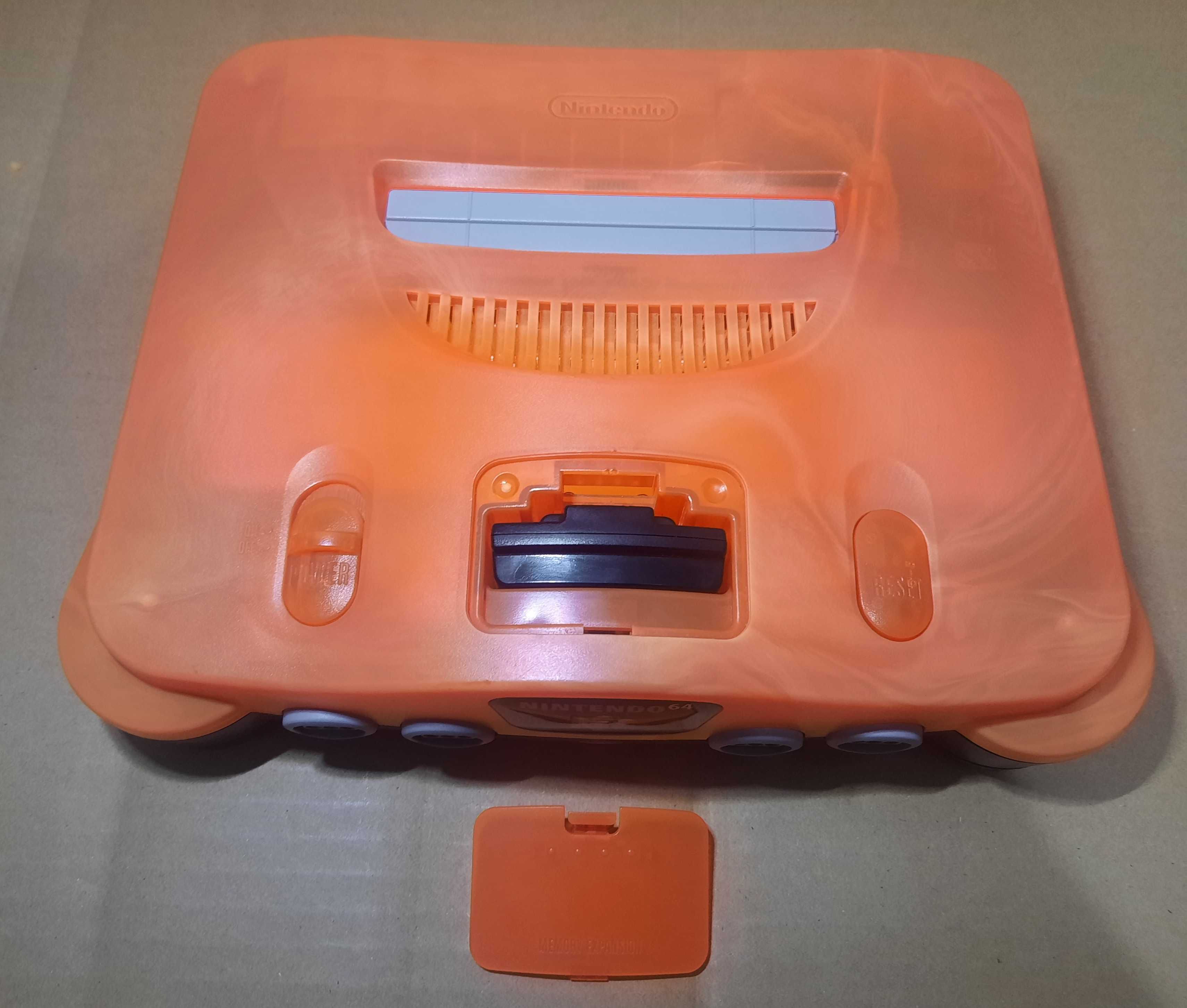 Konsola Nintendo 64 Daiei Hawks Clear Orange [NTSC-J]