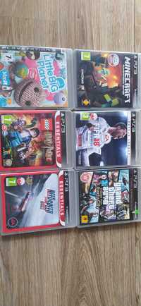 gry na PS3 jak Lego Rayman Uncharted Zumba Little 3 SIMS 3 Minecraft