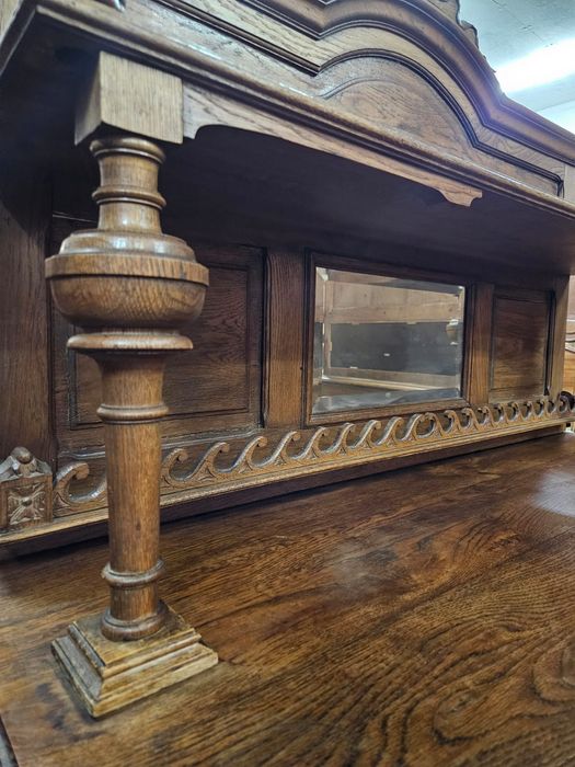 Ładna komoda dębowa Francja pomocnik secesja /