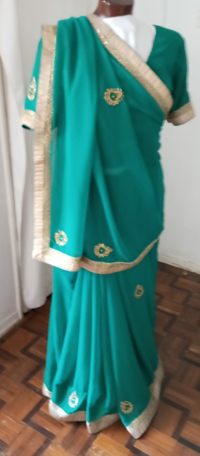 Sarees indianos, mulher