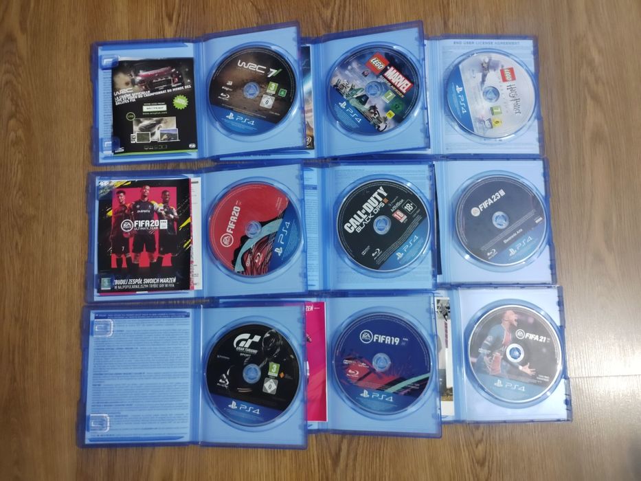 PlayStation 4 Slim 1TB + pady + gry – bardzo dobry stan