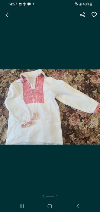 Вишиванка на хлопчика