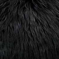 Dzianina/Futro Shannon – Mongolian Fur Black (9,5 mb)