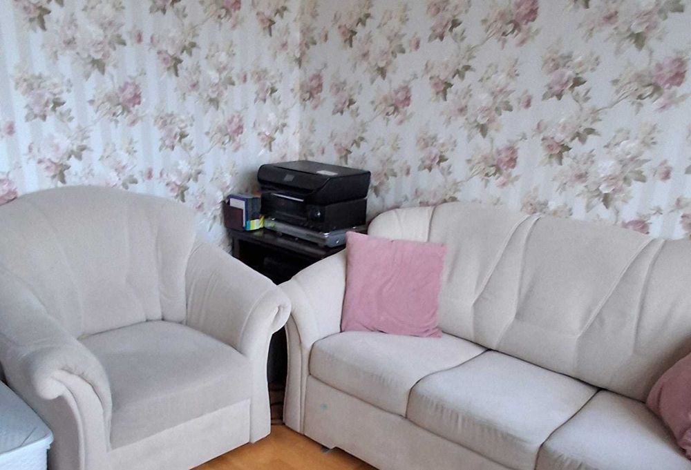 Kanapa z funkcją spania + Fotel