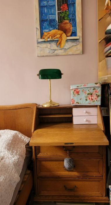 Sekretarzyk drewniany