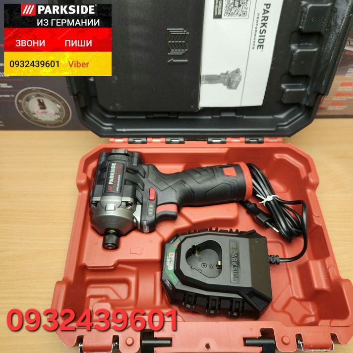 Ударный шуруповерт импакт из ГЕРМАНИИ Parkside PDSSAP 12 імпакт гайков