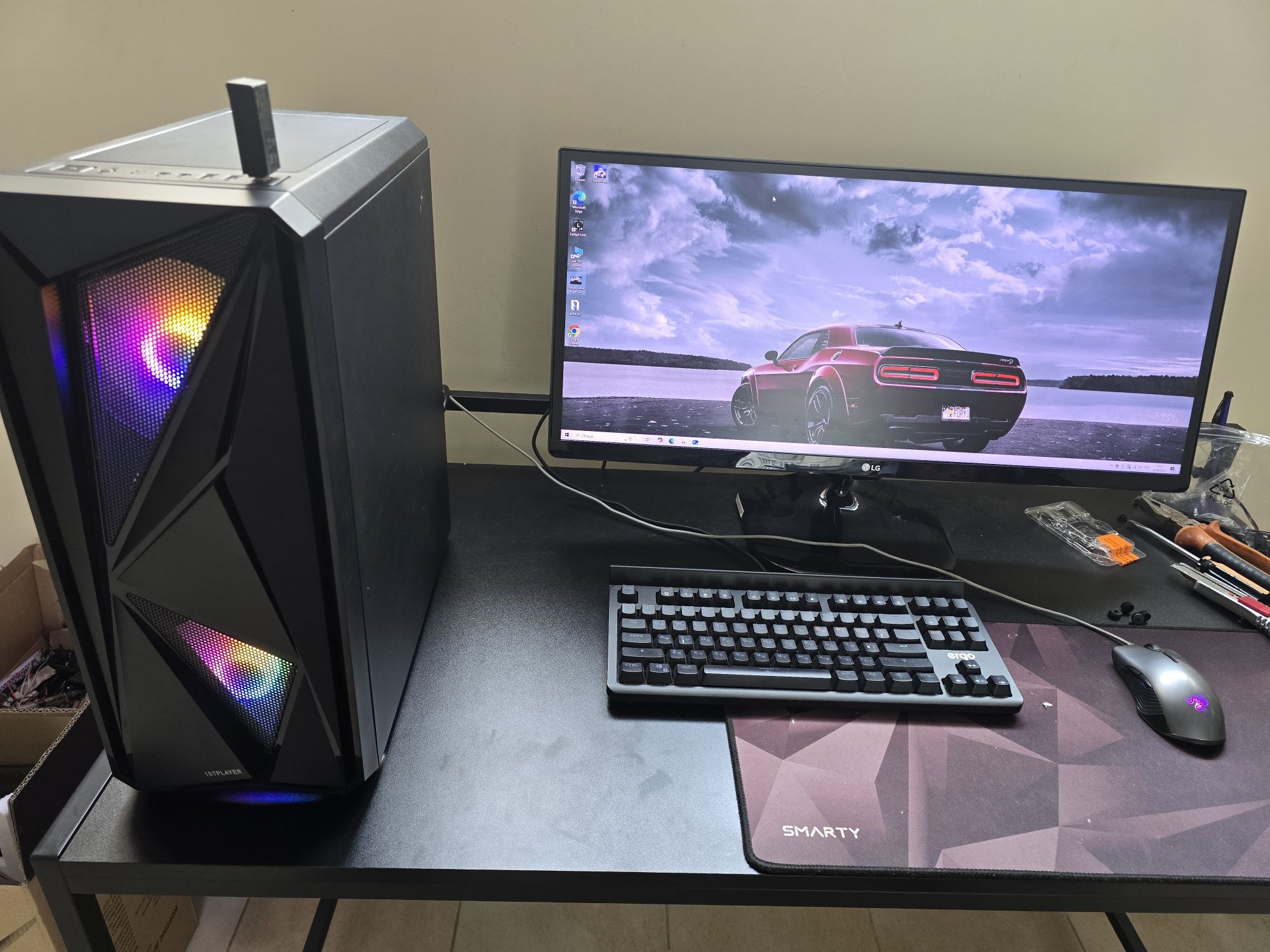 Ігровий системник AMD Ryzen 5 5500 16gb Geforce 1660 ssd m2 256