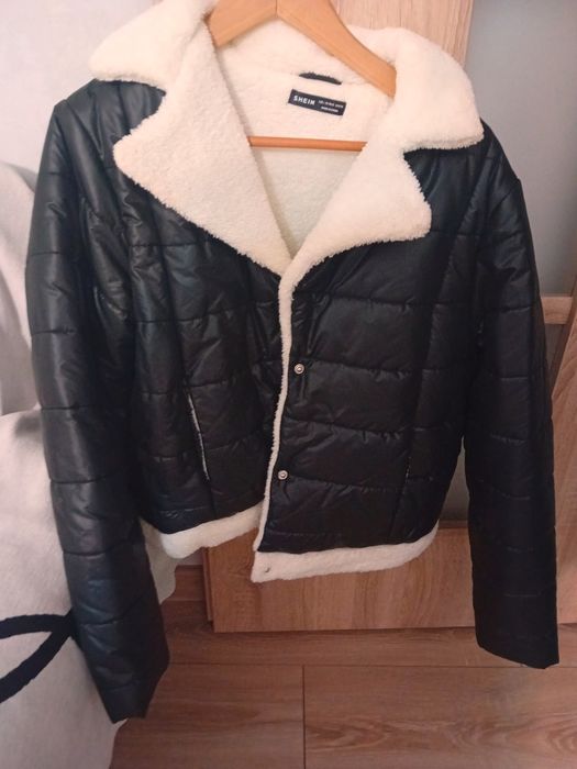 Kurtka ramoneska z kozuszkiem xl