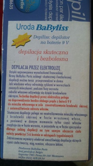 Depilator na elektrolize