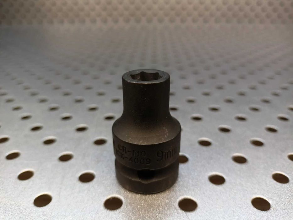 Nasadka 9mm nasadka Udarowa 1/2" 9mm klucz 9mm nasadka udarowa 9mm