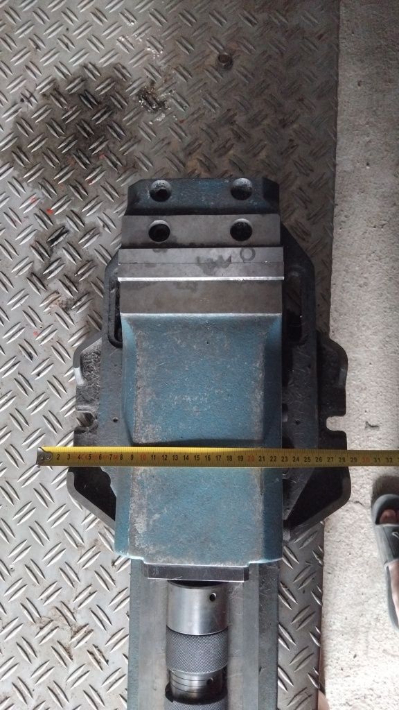 Imadło maszynowe bison bial hydrauliczne obrotowe frezarka